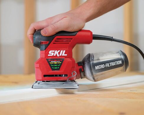 SKIL 2.0 Amp 1/4 Sheet Palm Sander with Pressure Control - 7292-02 in Kuwait
