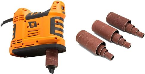 WEN HA5932 5-Amp Variable Speed Oscillating Spindle Sander with 12-Pack Sanding Sleeves Assortment in Kuwait