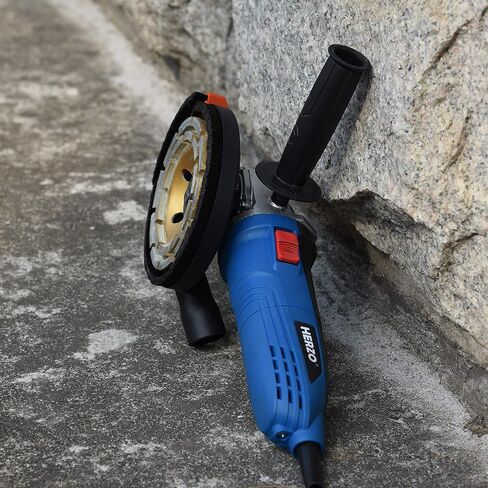 HERZO Dust Shroud for Angle Grinder 4/4.5/5 inch Universal Surface Grinding Shroud (125MM) in Kuwait