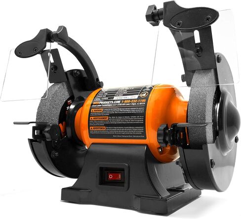 WEN BG4260 2.1-Amp 6-Inch Single Speed Bench Grinder, Orange,black in Kuwait