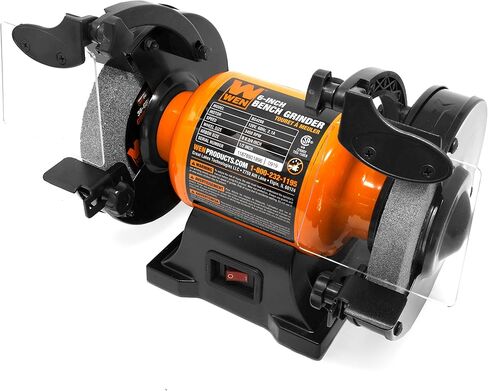 WEN BG4260 2.1-Amp 6-Inch Single Speed Bench Grinder, Orange,black in Kuwait