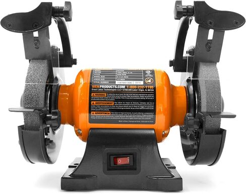 WEN BG4260 2.1-Amp 6-Inch Single Speed Bench Grinder, Orange,black in Kuwait
