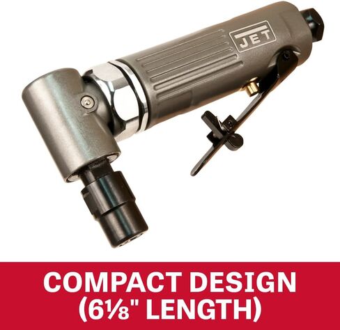 JET 1/4-Inch Pneumatic Right-Angle Die Grinder, 22000 RPM (JAT-403), Gray in Kuwait