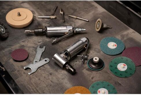 Ingersoll Rand 301B 1/4" Collet Air Die Grinder | Max free speed up to 21,000 rpm, ideal for grinding, cutting, and polishing in tight or hard-to-reach spaces in Kuwait