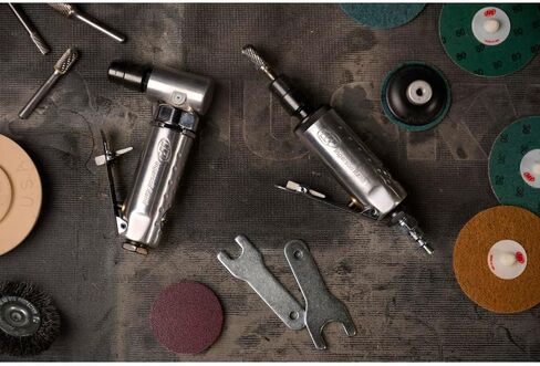 Ingersoll Rand 301B 1/4" Collet Air Die Grinder | Max free speed up to 21,000 rpm, ideal for grinding, cutting, and polishing in tight or hard-to-reach spaces in Kuwait