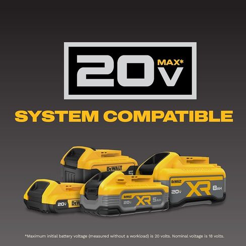 DEWALT 20V MAX Cordless Drill Driver Set, Electric Drill, Brushless 1/2 In 2 Speed, 2.0 Ah Battery and Charger Included, LED Light (DCD777D1) in Kuwait
