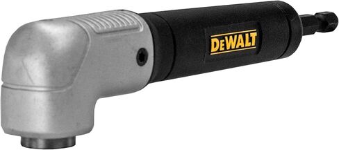DEWALT Impact Ready 1.5 in Right Angle Drill Attachment, Magnetic Compact Ergonomic 90 Degree Drill Adapter (DWARA120) | Compact 1.5 in Footprint, Metal-Gear Case, Impact-Rated, Fits 1/4 in Internal-Hex Drivers, Magnetic Fastener Retention in Kuwait
