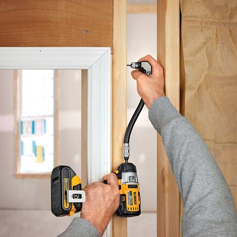 DEWALT Right Angle Attachment, Flex Shaft, Drill Attachment, 12-Inch (DWARAFS) in Kuwait