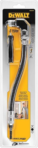 DEWALT Right Angle Attachment, Flex Shaft, Drill Attachment, 12-Inch (DWARAFS) in Kuwait