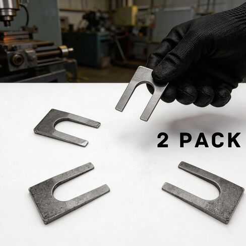JT3/JT33 Drill Chuck Removal Wedge Set, 2-Pack Heavy-Duty Alloy Steel Wedge Tool Kit, HRC 45+ Hardness, 2" Length for Removing Keyless Chucks from Drill Press & Lathe in Saudi Arabia