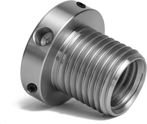 1"x8TPI Female to 1-1/4"x8TPI Male Thread Adaptor for Woodworking Lathe Headstock Spindle Woodturning. Fitted with jackscrews for safety reverse turning. in Saudi Arabia