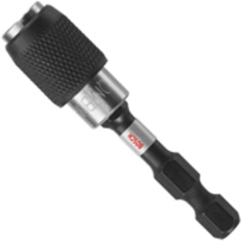 Bosch ITBHQC201 2-Inch Impact Tough Quick Change Bit Holder | Magnetic Retention | Quick Release | Impact Rated | Precision Fit | Hex Shank | Driver Accessory in Saudi Arabia