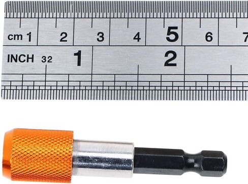 Magnetic Drill Bit Holder 2PCS 1/4" Quick Change Drill Adapter | Strong Magnetic Hold, Quick Bit Changes, Hex Shank, Converts Drills for Screwdriver Bits and Sockets, ideal for Impact Driver in Kuwait