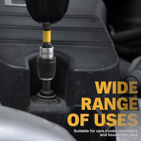 Tamper Proof Torx Bit Set: 25 Pieces T5-T40 Torx Security Bits Set | Torque Star Bits with 2.5" Magnetic Extension Bit Holder and Storage Box | S2 Steel in Kuwait