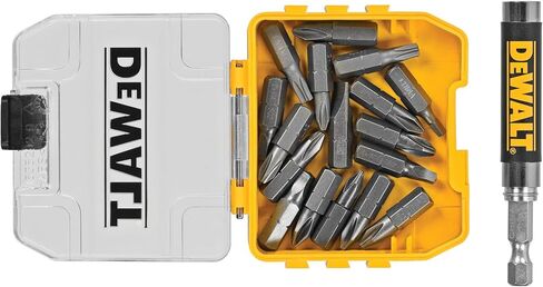 DEWALT 18 pc. Compact Magnetic Drive Guide Set, Yellow (DWAF2058CS) in Kuwait