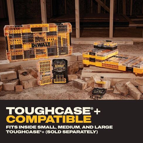 DEWALT 18 pc. Compact Magnetic Drive Guide Set, Yellow (DWAF2058CS) in Kuwait