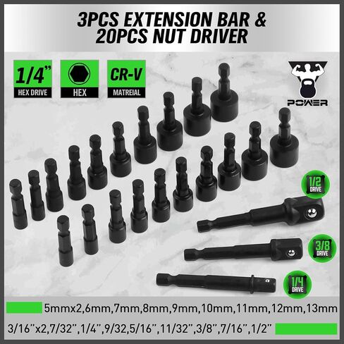 SWANLAKE 232-Piece Ultimate Screwdriver Bit Set, Cr-V Impact Driver Bit Set, Includes Security Bits, Nut Driver, Ratchet Wrench and Bits Holder in Kuwait