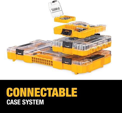 DEWALT Screwdriver Bit Set with Tough Case, 45-Piece (DW2166), Grey/Silver Screwdriving Set with Tough Case in Kuwait