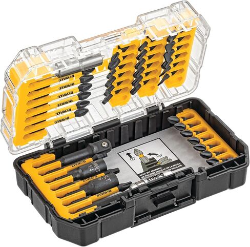 DEWALT Screwdriver Bit Set, 40 Pcs. Impact Ready, FlexTorq Impact Driver Bit Set with Storage Case (DWA2T40IR) in Kuwait