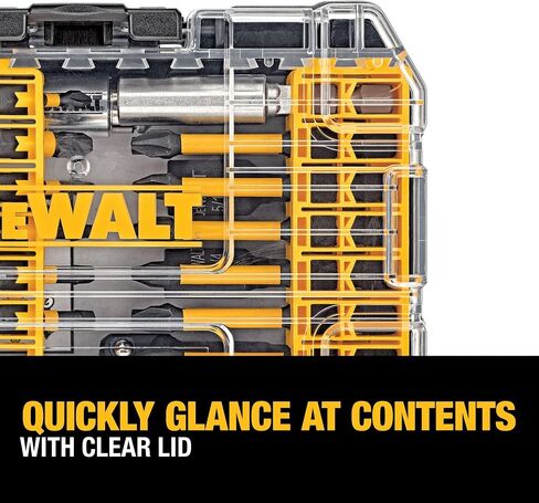 DEWALT Screwdriver Bit Set, 40 Pcs. Impact Ready, FlexTorq Impact Driver Bit Set with Storage Case (DWA2T40IR) in Kuwait