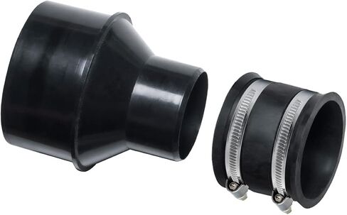POWERTEC 70362 Dust Collection Reducer 6" OD to 4" OD with 6" Dust Control Flex Cuff in Kuwait