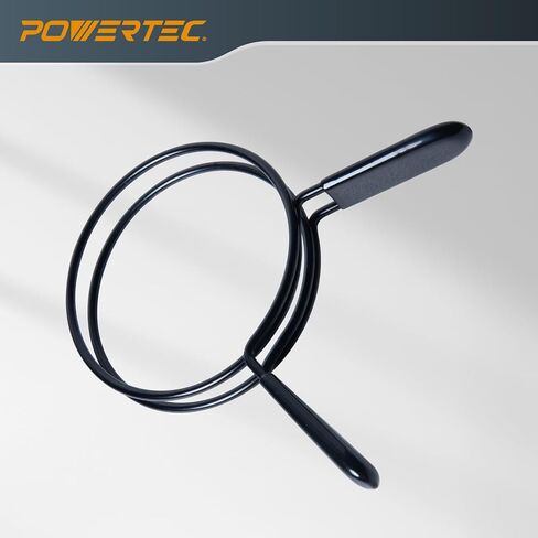 POWERTEC 4 Inch Double Loop Hose Clamps for Collection Hose and Dryer Vent, Quick Release Spring Clamps for Dust Collector and Fittings, 4 pack (70195-P2) in Kuwait