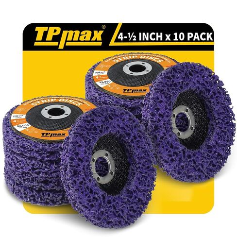 4-1/2" x 7/8" Strip Disc 5Pk Rust & Paint Removal for Angle Grinder in Saudi Arabia