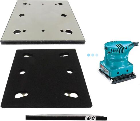 Sander Pad for Makita BO4556 Sander 1/4 Sheet Replaces Makita 158324-9-SPD17 BO4556 BO4557 BO4558 BO4565 （1 Pack in Kuwait