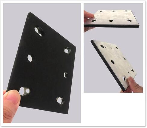Sander Pad for Makita BO4556 Sander 1/4 Sheet Replaces Makita 158324-9-SPD17 BO4556 BO4557 BO4558 BO4565 （1 Pack in Kuwait