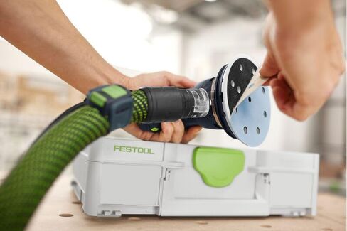 Festool 578193 Granat 5-Inch (125mm) Abrasive Systainer³ SYS-STF D125 GR-Set | 125 mm sandpaper assortment P60-P220, for random orbital sanders, in Systainer M 112, ideal for VOC paints and hardwood in Kuwait