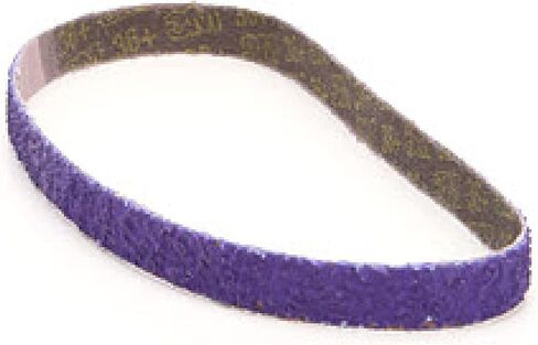 3M Cubitron II File Belt, 33445, 60+ Grit, 1/2 in x 18 in, Pack of 10 File Belts, Resin Bonded, Spot Weld Removal | 10 File Belts, Resin Bonded, Spot Weld Removal in Kuwait