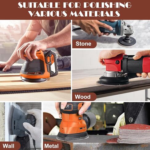 400 Grit Mouse Sander Sandpaper, Jamiikury 5 Hole Detail Sander Sandpaper Palm Sander Paper Mouse Sanding Pads Hook and Loop Sanding Sheets - Pack of 20 in Kuwait