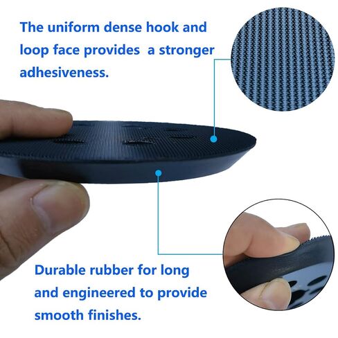 2 Pack Hook and Loop 5 Inch 8 Hole Replacement Sander Pad for CMCW220B & CMEW231 Random Orbit Sander in Kuwait