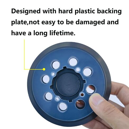 2 Pack Hook and Loop 5 Inch 8 Hole Replacement Sander Pad for CMCW220B & CMEW231 Random Orbit Sander in Kuwait