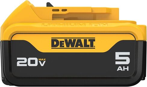 DEWALT 20V MAX Battery, Lithium Ion, 5.0Ah (DCB205) in Saudi Arabia