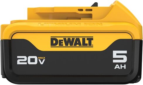 DEWALT 20V MAX Battery, Lithium Ion, 5.0Ah (DCB205) in Saudi Arabia