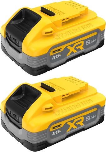 DEWALT 20V MAX 5 Ah Lithium Ion Battery 2-Pack (DCB205-2) in Saudi Arabia