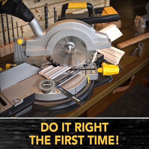 LEXIVON Aluminum Miter Saw Protractor | 7-Inch Rust Proof Angle Finder Featuring Precision Laser Engraved Scales (LX-230) in Kuwait