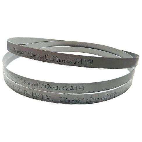 FOXBC 27 Inch Bandsaw Blades 24 TPI for DeWalt DCS377, Milwaukee Portable Band Saw Blade, 27" x 1/2" x .020" 24 TPI - 3 Pack in Kuwait