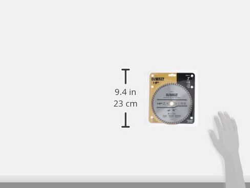 DEWALT Diamond Blade for Block and Brick, Dry/Wet Cutting, Continuous Rim, 7-Inch (DW4712) in Kuwait