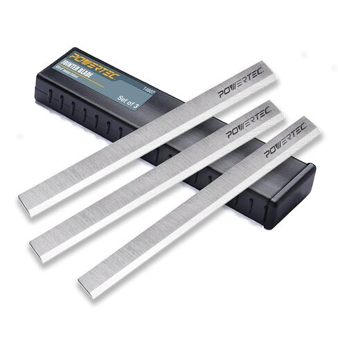 POWERTEC 8 Inch Jointer Blades for Powermatic PJ882, Delta 37-365X, 37-350A, 37-380, 37-877, 37-680, 37-680X, 37-350, DJ-20 Jointer, Replacement for 37-355 & 6296046 Jointer Knives, Set of 3 (14807) in Saudi Arabia