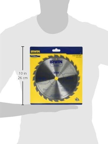IRWIN Tools Classic Series Carbide Table/Miter Circular Saw Blade, 8 1/4-inch, 24T (15150) in Saudi Arabia