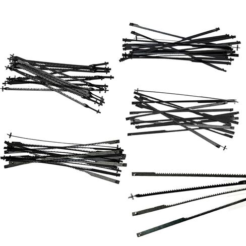 4 Inch Scroll Saw Blades Pin End 60Pack (15TPI /15-90°TPI /18TPI /24 TPI) for Wood, Scrollsaw Blades Fit for Dremel Moto-Saw MS20 MS20-01 MS51-01 MS52-01 MS53-01 in Kuwait