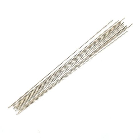 12PCS Jewelers Saw Blades, 130mm Tungsten Steel Saw Cutting Blades, Scroll Saws Cutting Sawing Carve Tool for Metal Jewelry Waxing and Engraving in Kuwait