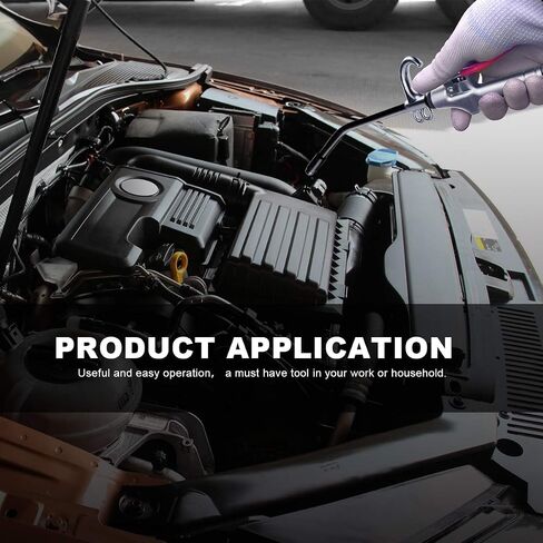 High Volume Air Blow Gun Alluminum Rubber Guard Air Flow Nozzle,Industrial Household Air Blower Gun,Pneumatic Air Compressor Accessories Dust Cleaning Tool in Kuwait