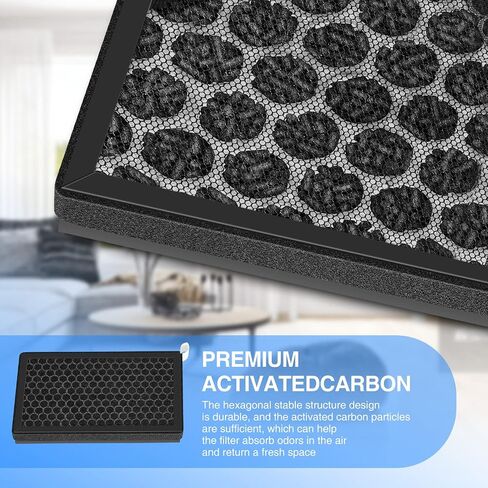 2 Pack Air Filter Compatible with Tesla Model 3 / Tesla Model Y | Air Conditional Replacement Cabin Air Filter Compatible with Tesla Model 3 & Model Y in Kuwait