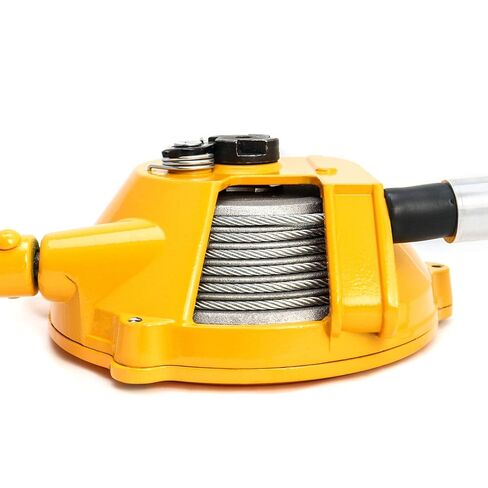 QWORK Spring Balancer, 7-11lbs(3-5kg) Retractable Balancer with 5 Ft Long Wire Rope and Hook, Retractable Spring Tool Hanging Holding Equipment in Kuwait