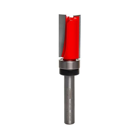 Freud 50-102: 1/2" (Dia.) Top Bearing Flush Trim Bit | 2 Cutters, 24000 RPM, 3 Flutes, Ideal for Template Routing, Sign Lettering, Pattern Work, Veneered Plywood - 50-102 in Kuwait