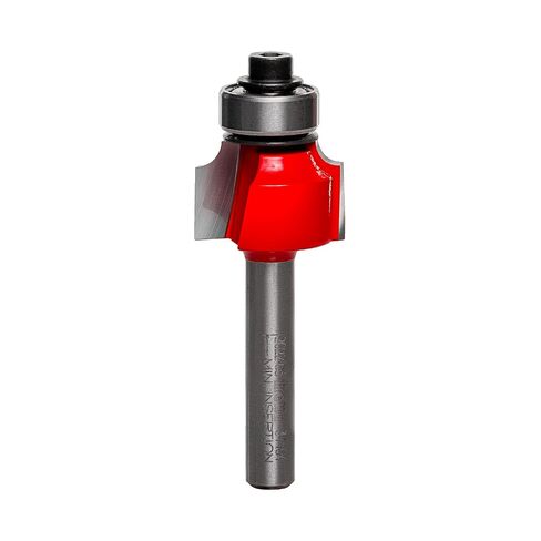Freud Radius Rounding Over Bit with Perma-Shield Coating and Quadra-Cut Design for Flawless Finish - 2 Cutters, 1/4" Shank Dia., 1/8" Radius, 2-3/16" Length - 34-104 in Kuwait