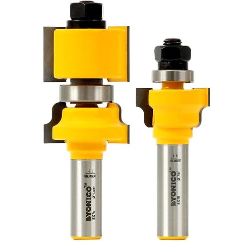 YONICO Router Bits Window Sash Set 2 Bit Ogee 1/2-Inch Shank 18227 in Saudi Arabia